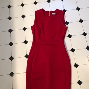 Calvin Klein Red Dress